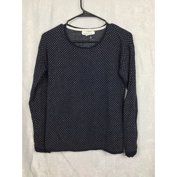 L.O.G.G. Women's Navy Blue Sweater Size Small Round Neck - Picture 1 of 12
